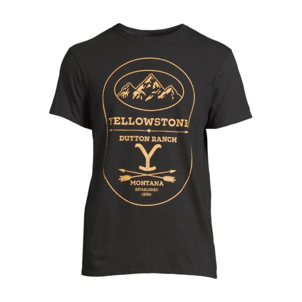 Yellowstone Dutton Ranch Officially Licensed Short Sleeve Tee